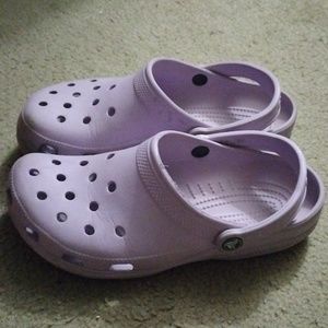 Crocs Lavender Basic Clogs